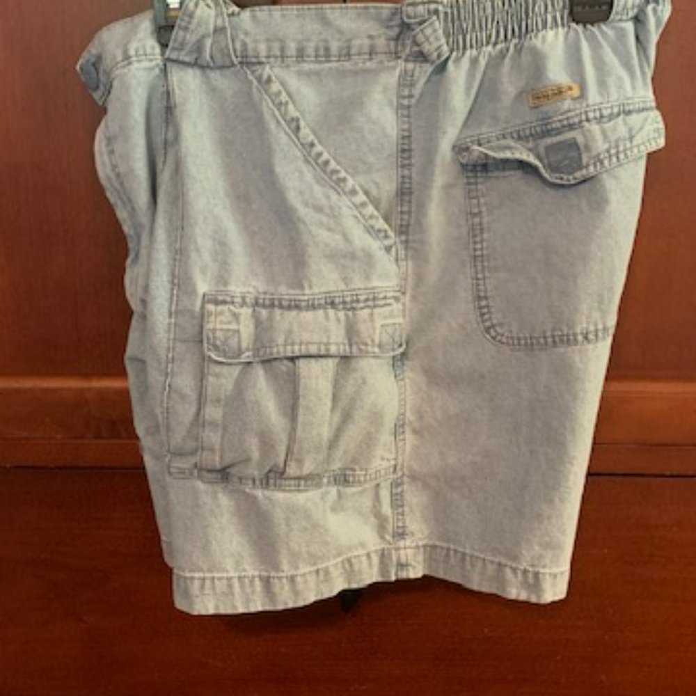 Men's cargo shorts , denim